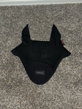 LeMieux “Air-Tek Mesh Fly Hood Black” Medium